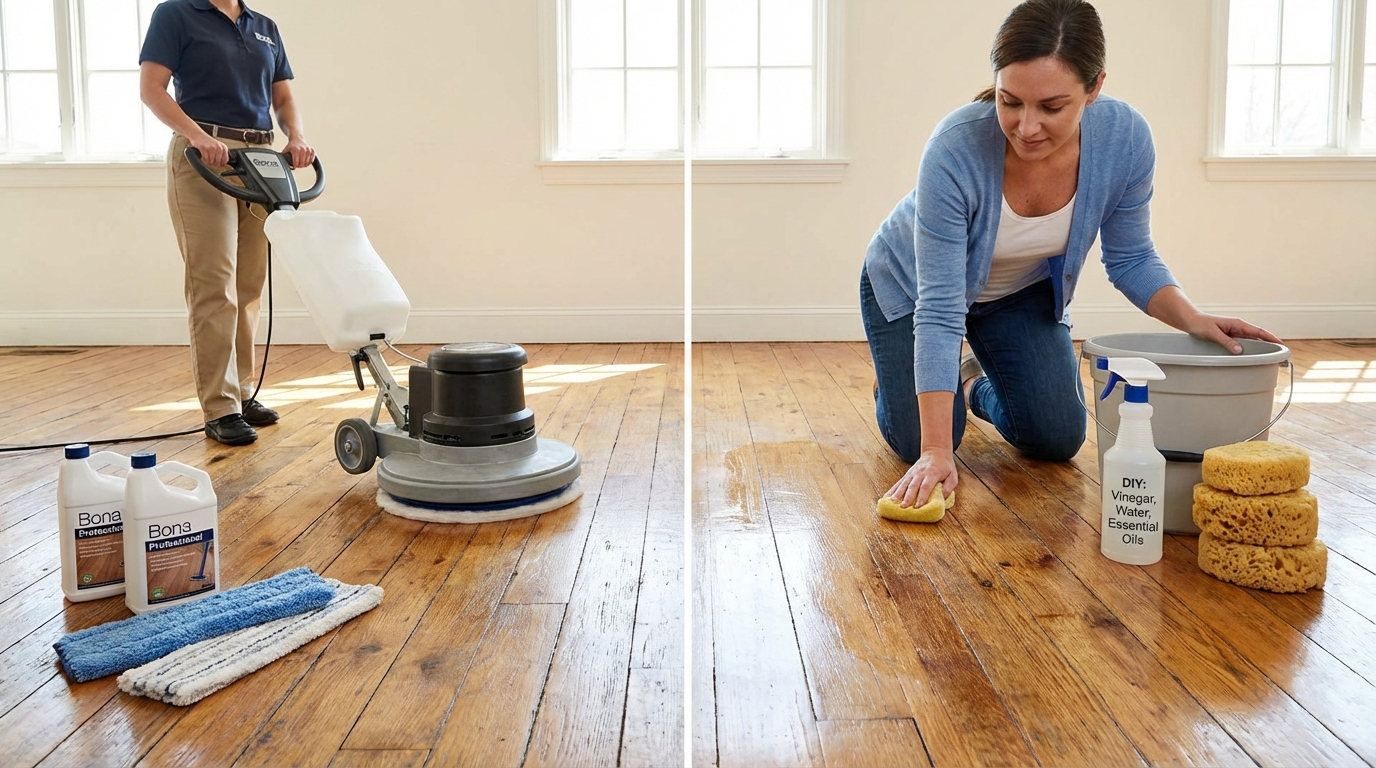 Beautiful hardwood floors