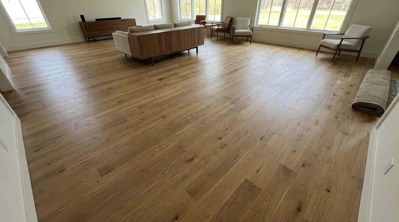 Beautiful hardwood floors