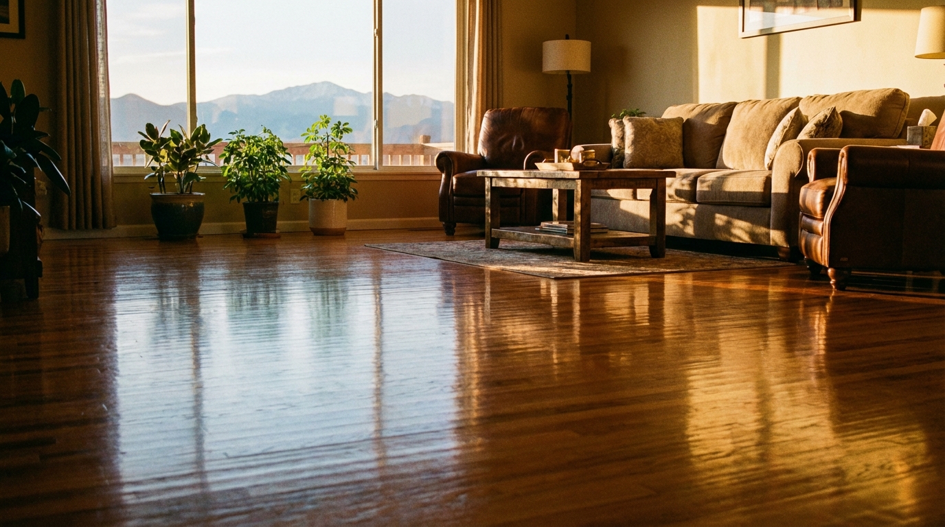 Beautiful hardwood floors