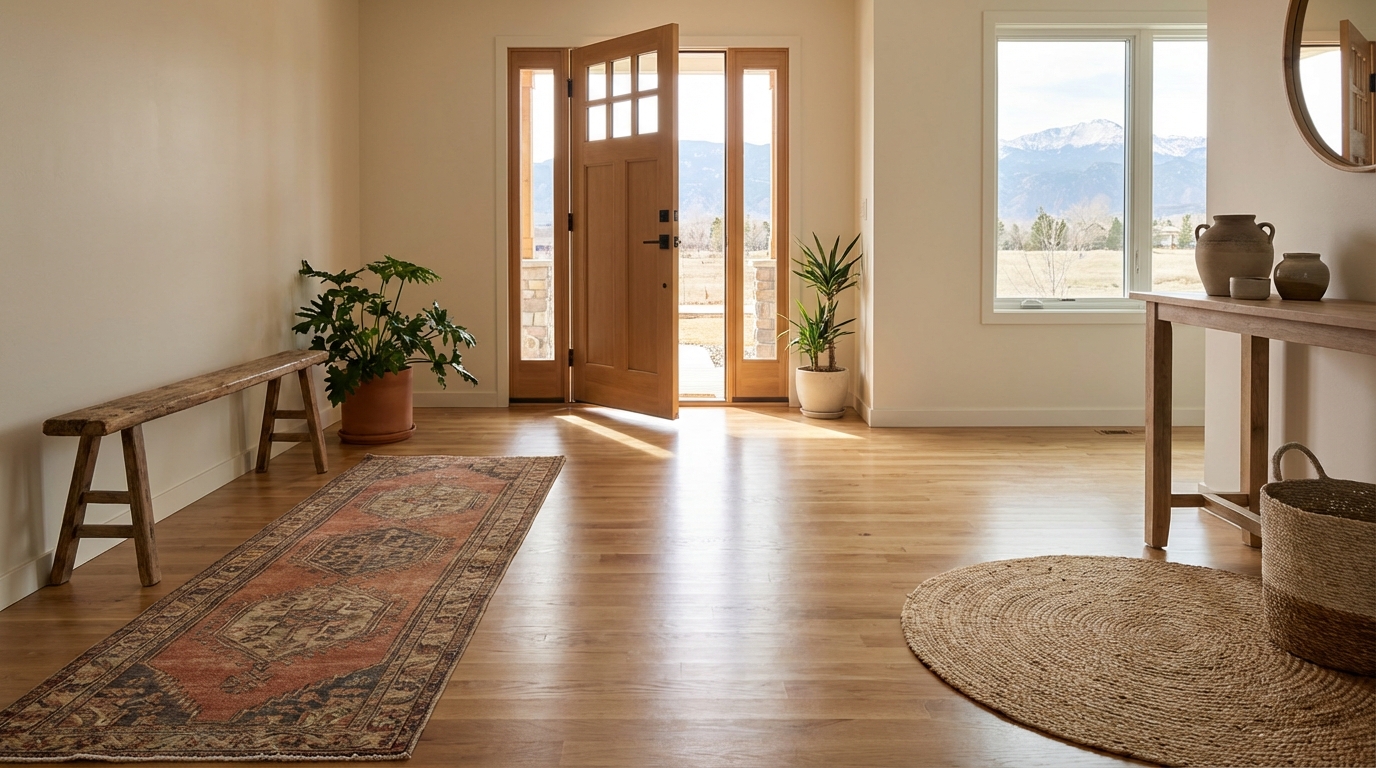 Beautiful hardwood floors