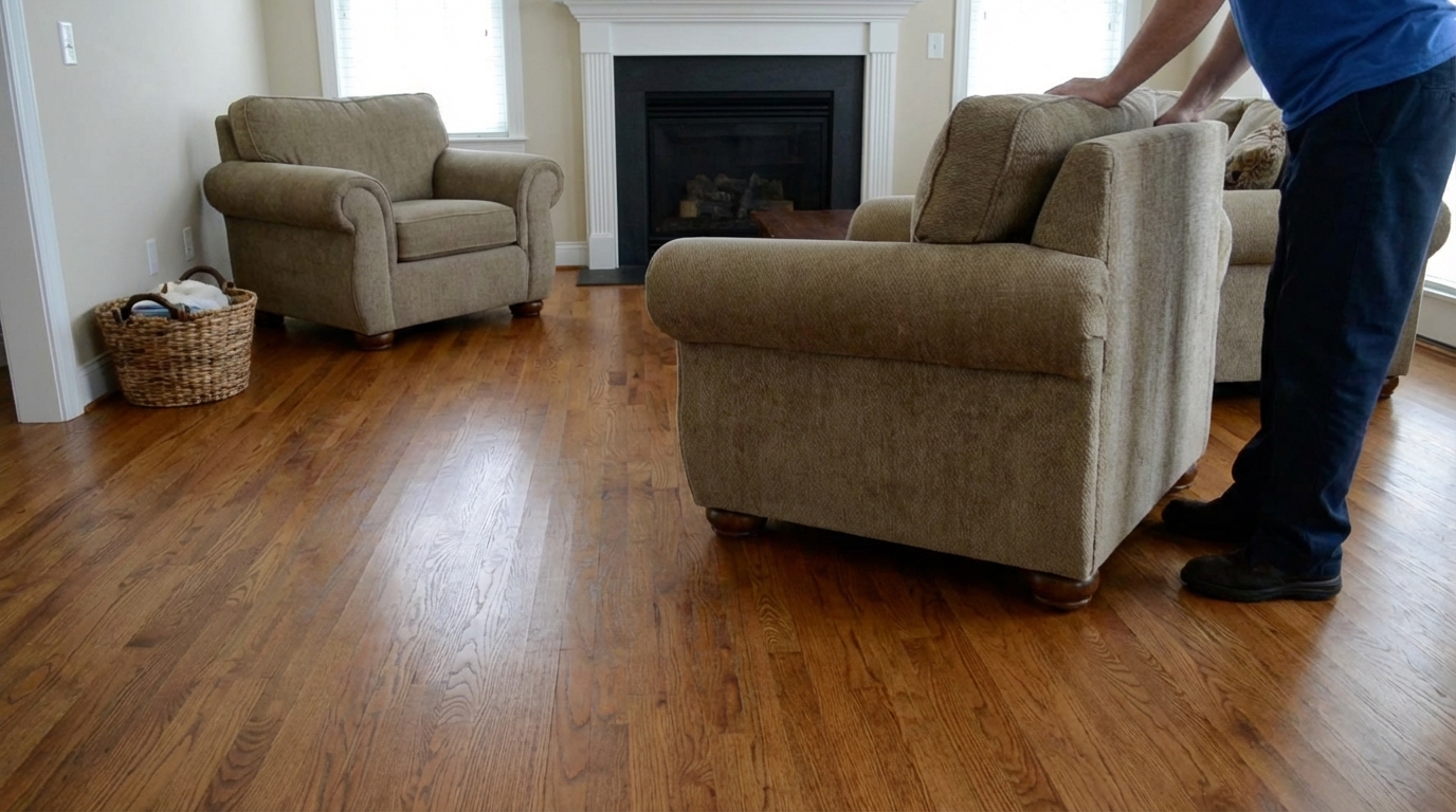 Beautiful hardwood floors