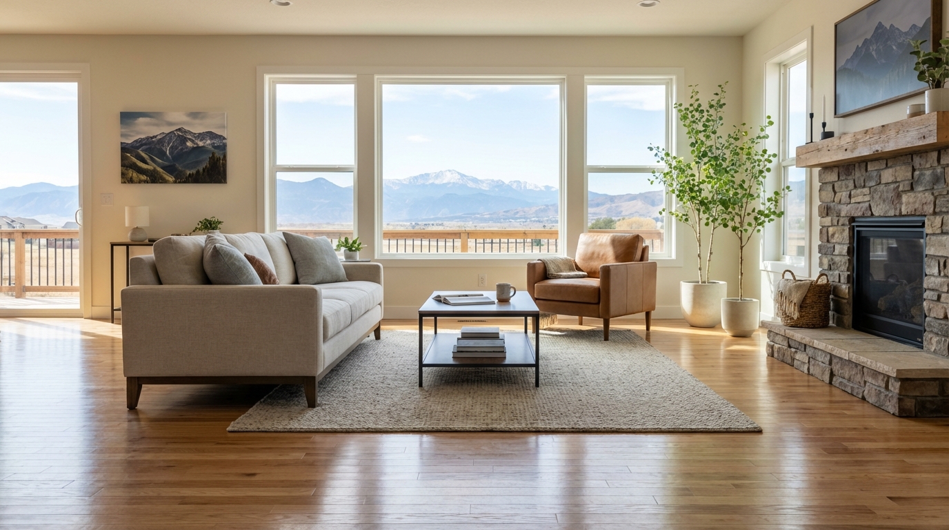 Beautiful hardwood floors